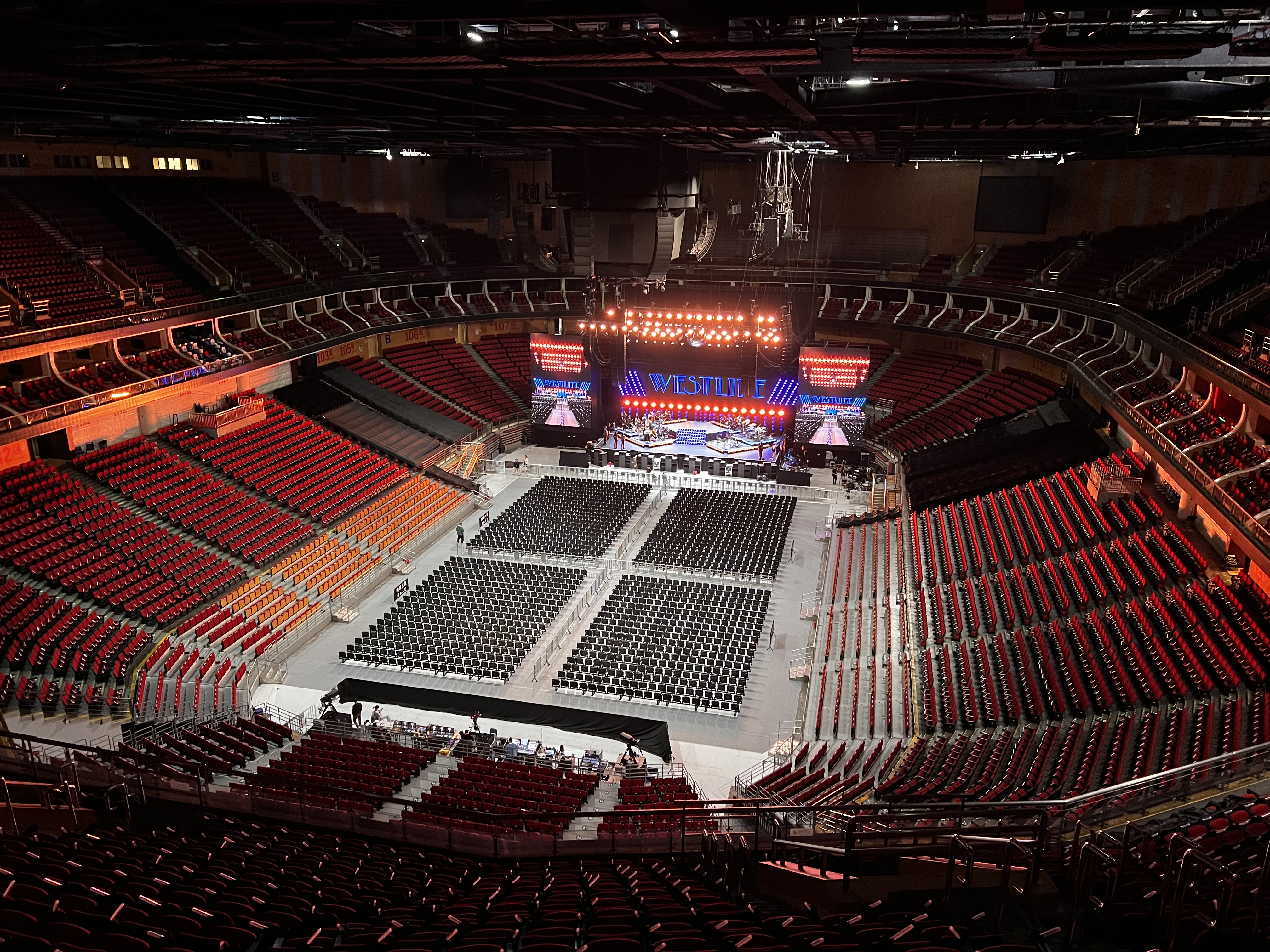 Westlife Asia Tour 2026 production and PA system